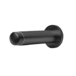 Matt Black Wall Mount Door Stop 85mm (404)