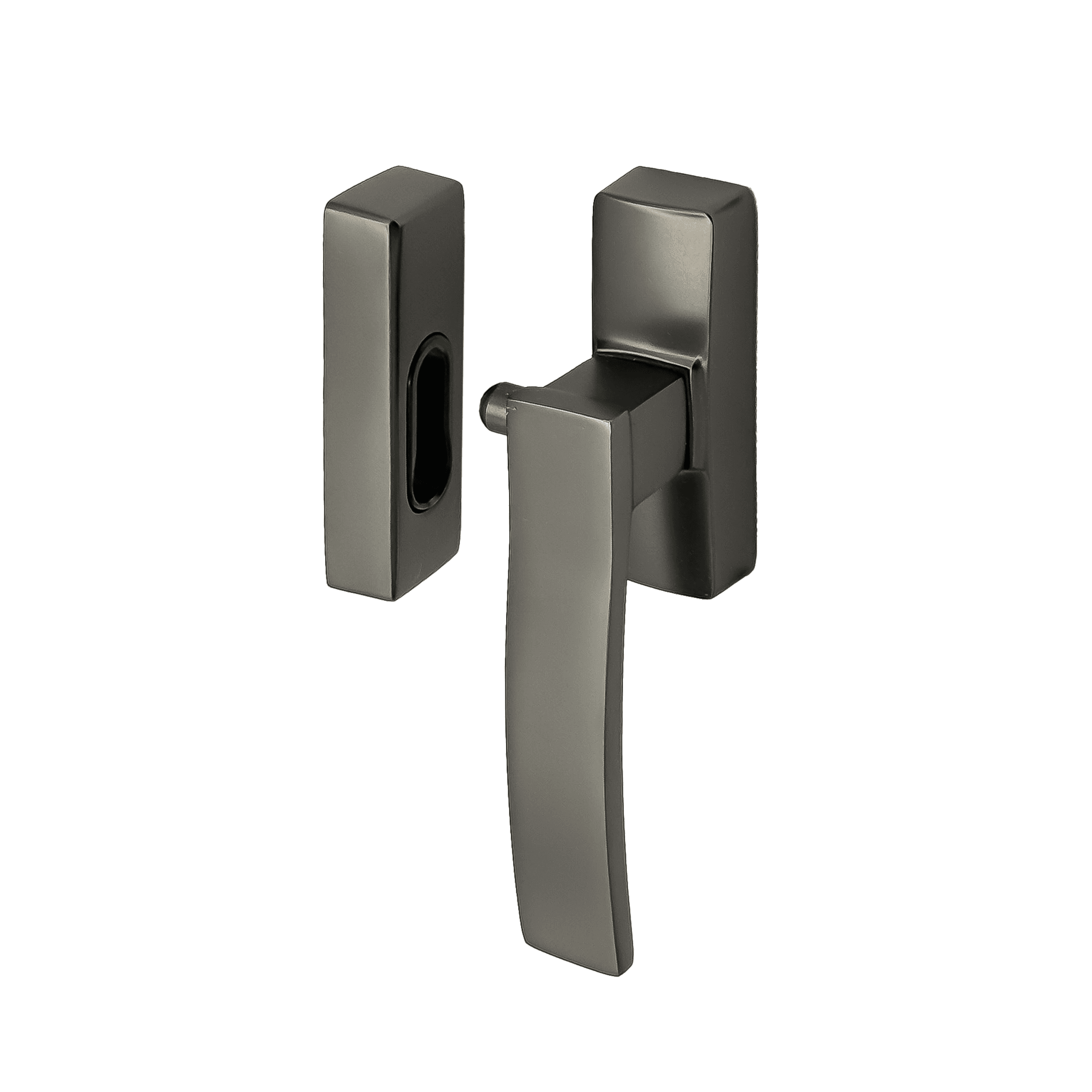 268SGRH Quad Window Fitting - Right Hand Satin Graphite - Image 1