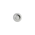 Round Flush Finger Pull 50mm Satin Chrome