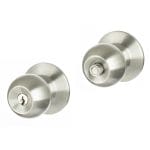 Cirque Entrance Door Knob Set Stainless Steel