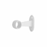 Towel Rail Centre Bracket White For 19mm Tube