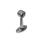 Towel Rail Centre Pillar Bracket Chrome for 25mm Tube