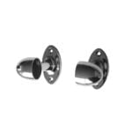 Towel Rail End Bracket Chrome for 25mm Tube