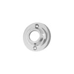 Towel Rail Open End Round Bracket Chrome for 16mm Tube