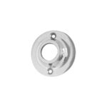 Towel Rail Open End Round Bracket Chrome for 19mm Tube - 2 Pack