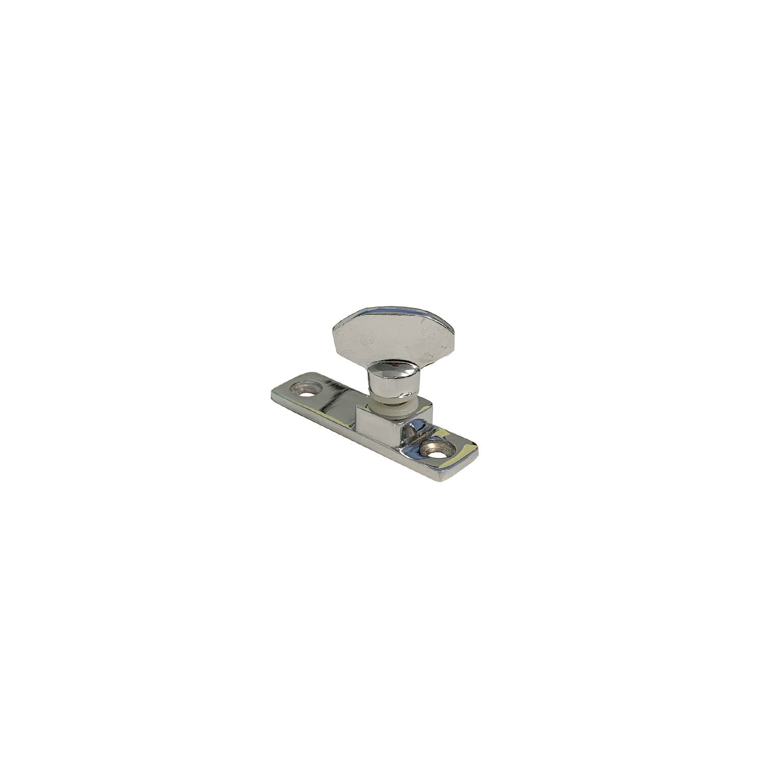 035CP-1.jpg 035 Quandrant Stay Screw & Base for 033 Stay Chrome - Image 1