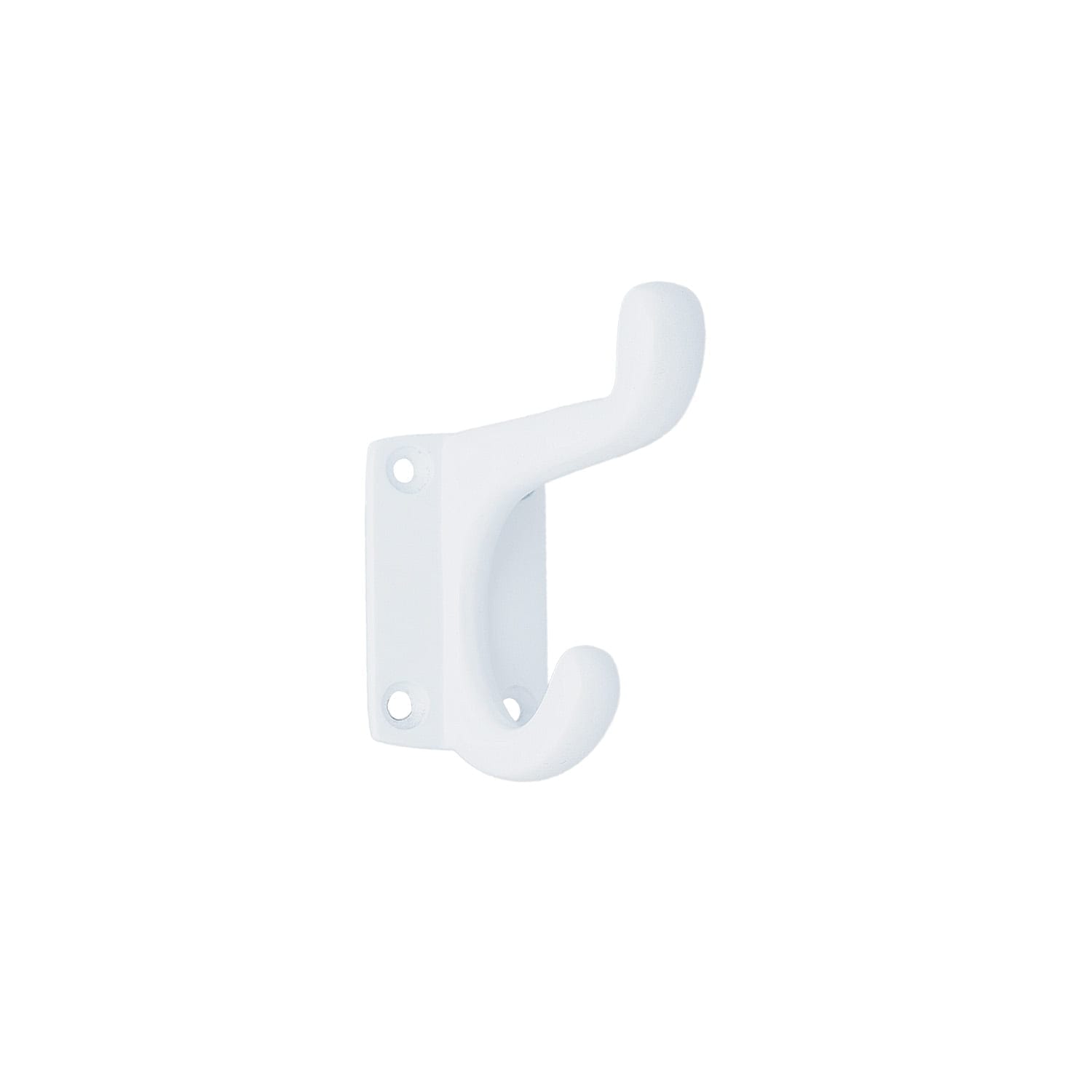 102PW-1.jpg 102 Hat & Coat Hook White - Image 1