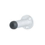 Satin Chrome Wall Mount Door Stop 85mm (203)