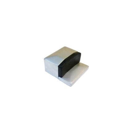 Satin Chrome Door Stop Floor Mount (206)