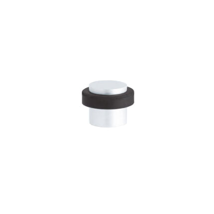 Satin Chrome Floor Mount Door Stop 40mm (207) - Bulk Pack