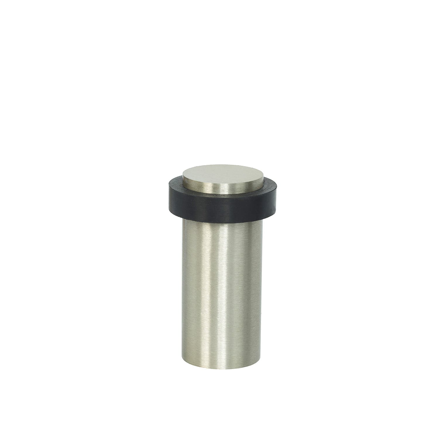 207SN90B-1.jpg Satin Nickel Floor Mount Door Stop 90mm (207) - Bulk Pack