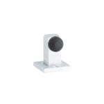 Satin Chrome Floor Mount Door Stop (220)