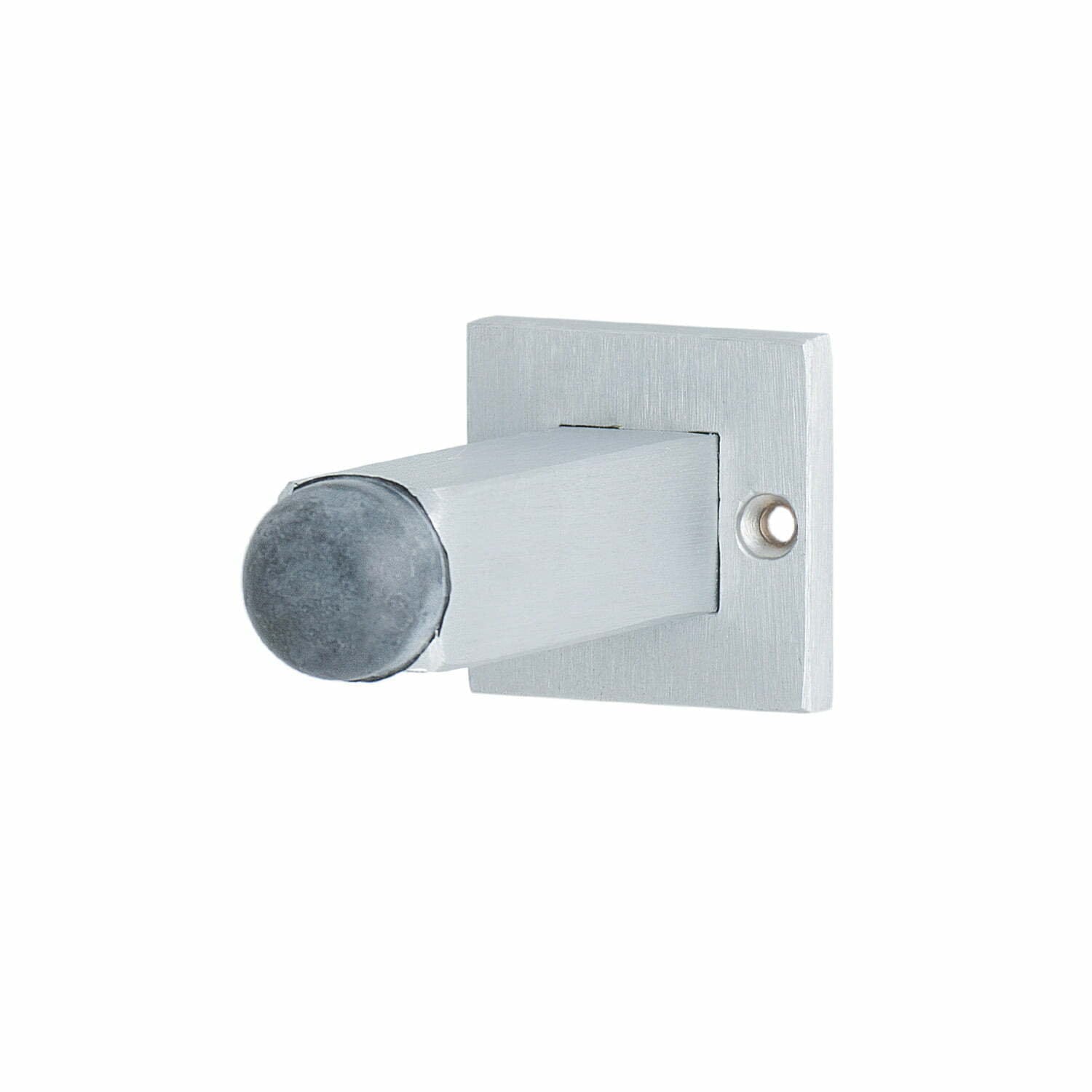 231SC-1.jpg Satin Chrome Wall Mount Door Stop 85mm (231)