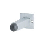 Satin Chrome Wall Mount Door Stop 100mm (231)
