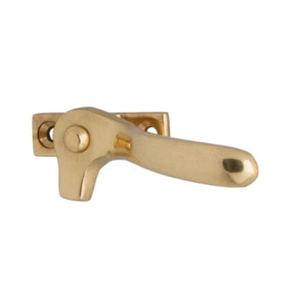 right handed brass window latch