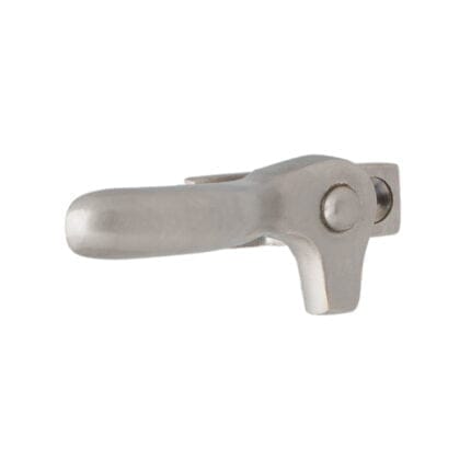 left handed satin nickel window latch