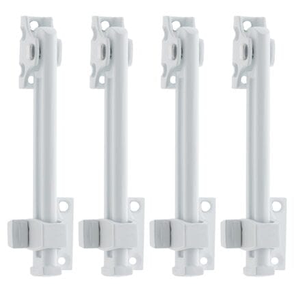 Window Restrictor Stay for Timber Window White - 4 Pack