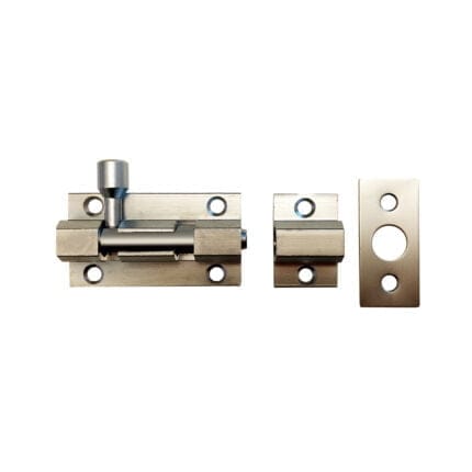 Socket Bolt 8 x 50mm Satin Chrome