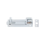 Necked Bolt 8 x 100mm Satin Chrome
