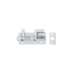 Necked Bolt 8 x 50mm Satin Chrome