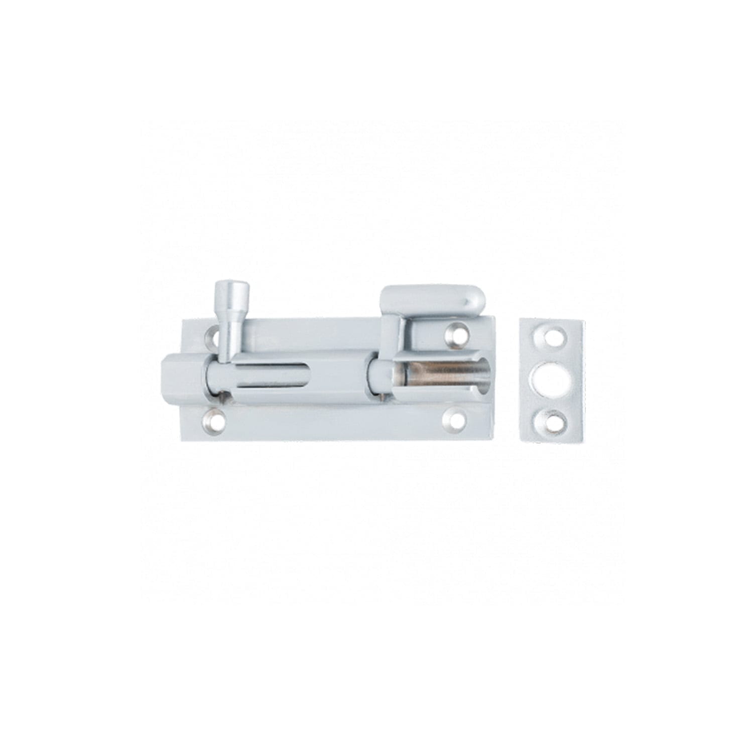 269SC0875ECO.jpg Necked Bolt 8 x 75mm Satin Chrome
