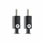 Matt Black 282 Security Patiobolt Mini (28mm) - 2 Pack