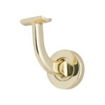 Brass Round Bannister Bracket (310)