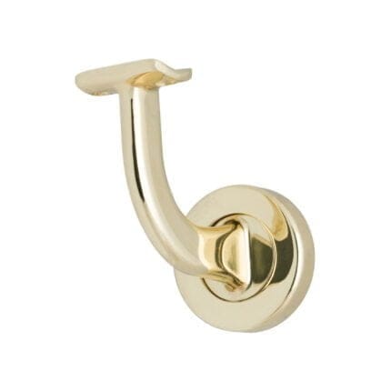 Brass Round Bannister Bracket (310)