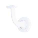 White Round Bannister Bracket (310)