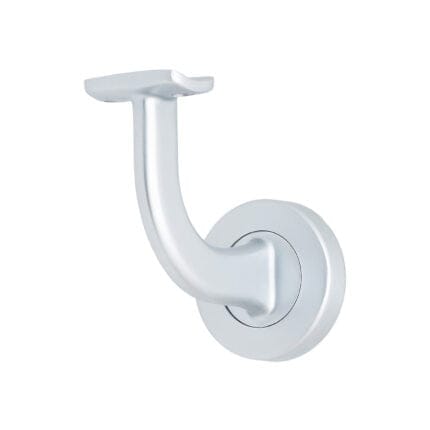 Satin Chrome Round Bannister Bracket (310)