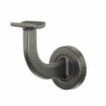 Satin Graphite Round Bannister Bracket (310)