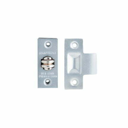 Adjustable Roller Catch Satin Chrome