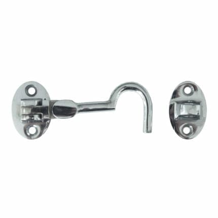 Cabin Hook 8 x 70mm Chrome