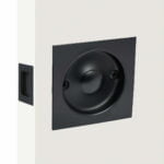 Cavity Slider Passage Set - Square - Matt Black