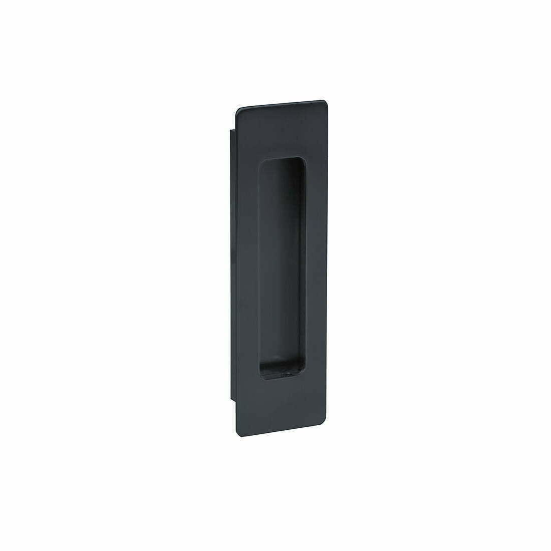 772BLK.jpg Flush Pull 126mm X 42mm Matt Black - Image 1