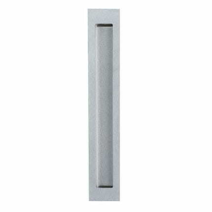 Rectangular Flush Pull 240mm x 40mm Stainless Steel