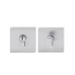 Satin Chrome Square Deadbolt