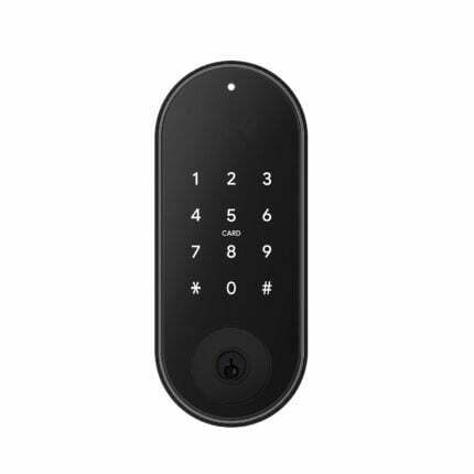Matt Black Doorbot Digital Electronic Deadbolt (60 / 70mm Backset)