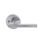 Sara Lever Integrated Privacy Set Satin Chrome door handle