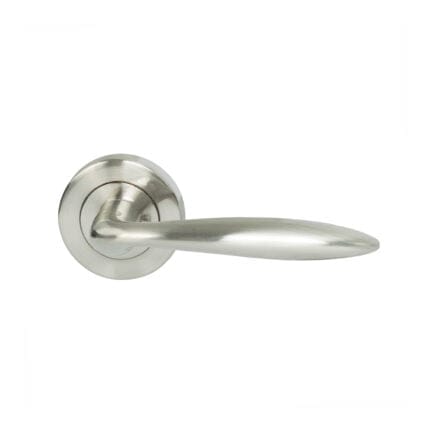 Tivoli Lever Passage Set Satin Nickel door handle