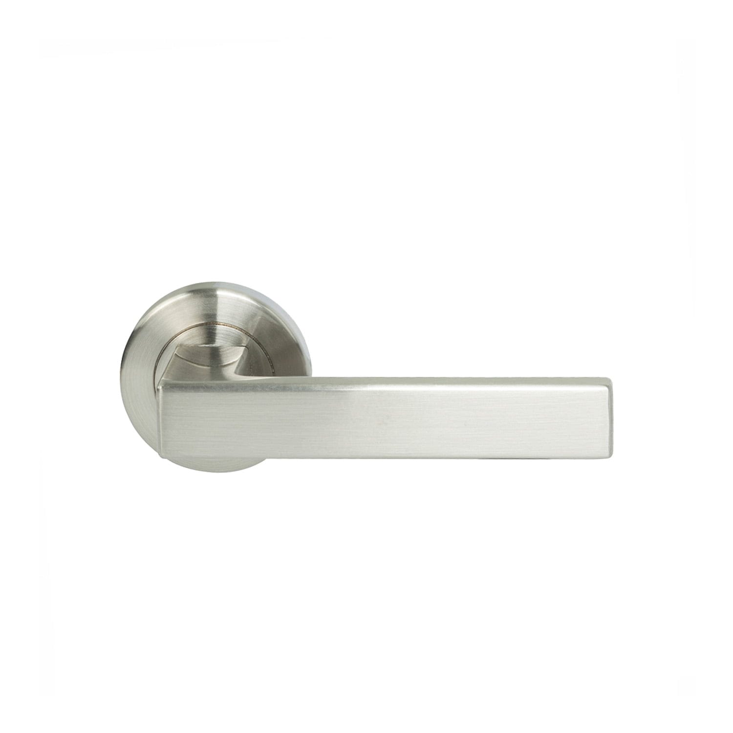 VER101-1.jpg Verona Lever Passage Set Satin Nickel door handle
