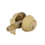EZSET Double Cylinder Deadbolt PB