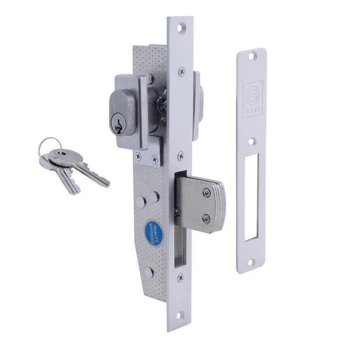GT2013BSCP Com Long Bolt Mortice Lock - Double Cyl