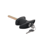 Plastic T-Handle Lock 75mm Face Fix - KA
