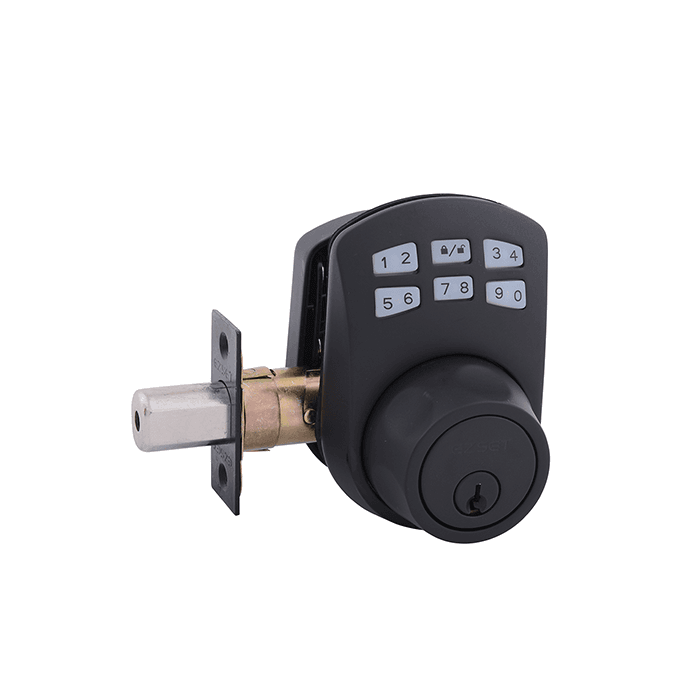 KEPD10S01BLK EZSET Digital Manual Drive Deadbolt - Image 1