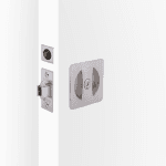 Cavity Slider Locking Kit - Square - Satin Nickel