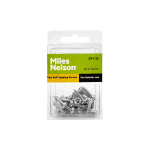 10 x 19mm Pozi Self Tapping Screws - Zinc - Pan Head