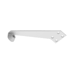 White Overhead Door Stop - Left