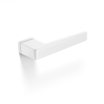 Obliq Door Lever - White