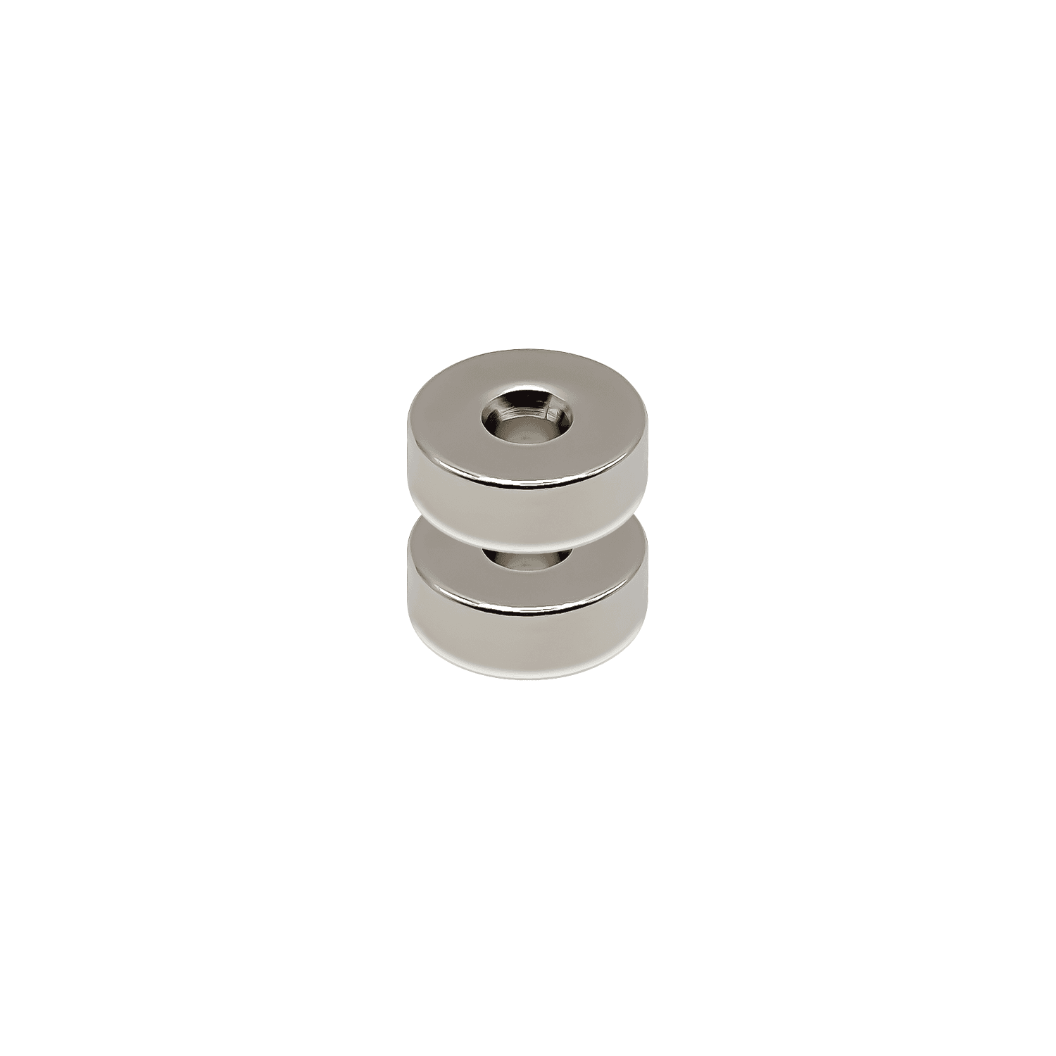 332CP Door Magnets 22 x 8mm - Chrome - 1 pair - Image 1